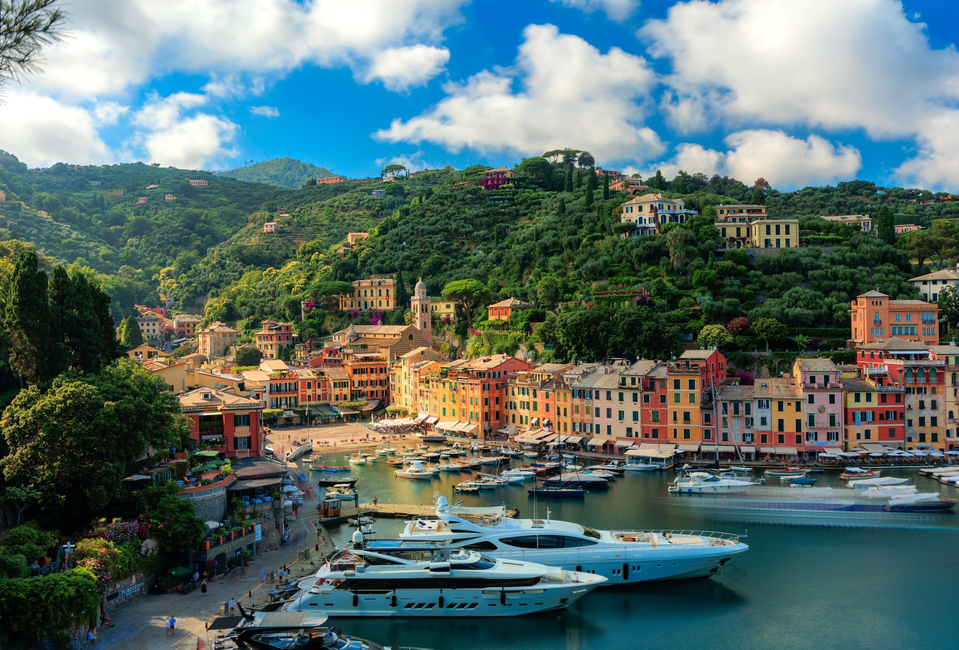 Portofino, Italian luxury sea town